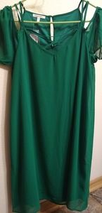 Maurice's cold shoulder dress